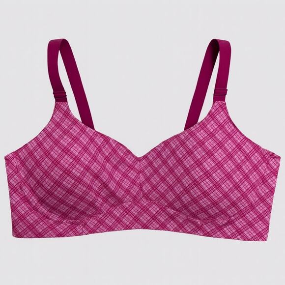 Catherines Other - Catherines 48D Pink Patterned Bra